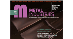 Desktop Screenshot of metal-industries.com